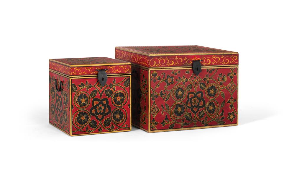 Set aus 2 Truhen
